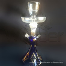 E Hookah para la venta Shisha Hookah con el material de cristal